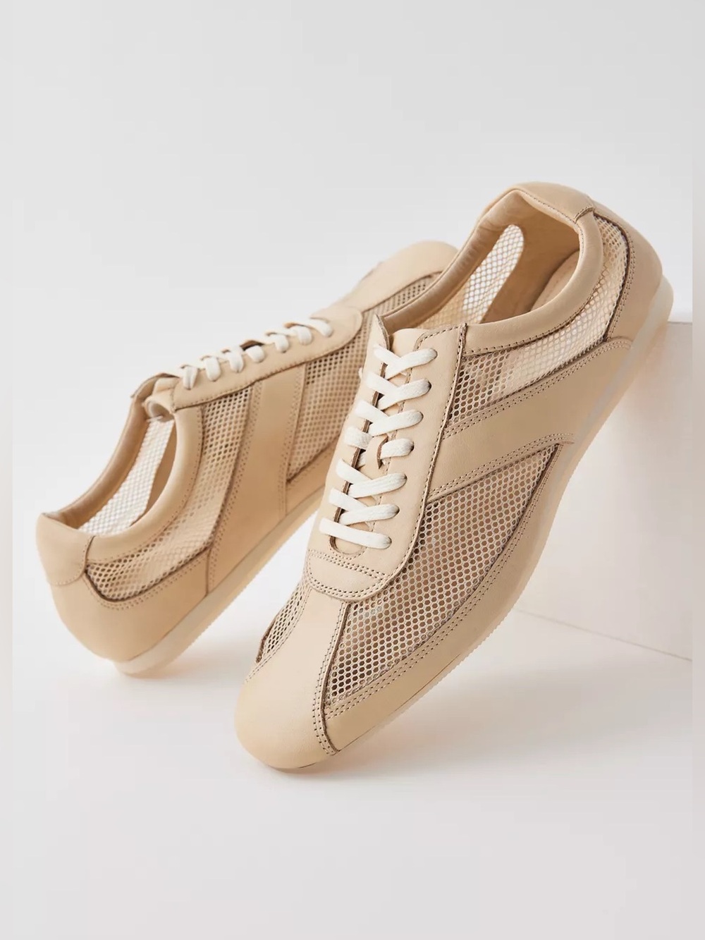 🌻Vagabond Shoemakers Hillary Mesh Sneakers Sheer Panel Lace Up Women's Size 11